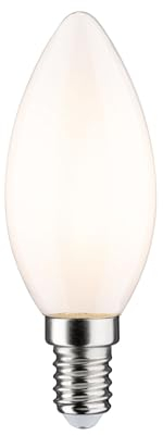 Paulmann 29115 Filament 230V LED Kerze E14 470lm 4,5W 2700K dimmbar Opal Leuchtmittel