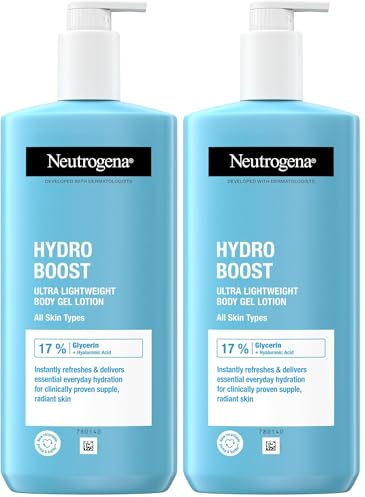 Neutrogena Hydro Boost Body Gel Cream, 400 ml (Pack of 2)