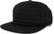 Blackskies® Raider Snapback Cap Schwarz Unisex Baseball Mütze Destroyed Gesteppt Style