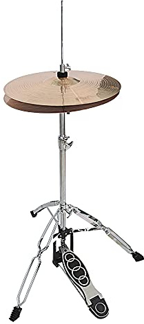 COOBL Professional Foldable Hi-Hat Stand,Control Style Drum Hi-Hat Cymbal Stand with Pedal (Cymbals not included)
