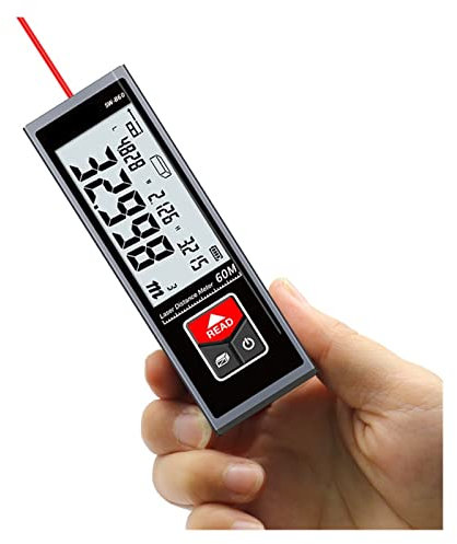 EYESLA Misuratore di Nastro Laser Digitale Telemetro Laser 40M Misuratore di Distanza accurato Telemetro for Roulette da Costruzione (Color : SW-MT40 Saver)