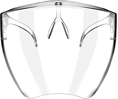 Bouclier Transparent Masque de Protection Transparent Visor Masque de Protection Contre Le Visage Complet à poussière