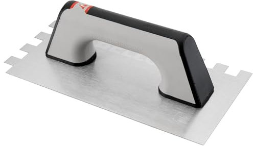 Bellota 5873-15 BIM - Llana para cola con dentado 15x15 mm, mango bimaterial y Hoja de Acero