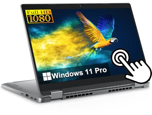 Dell Latitude 5330 2-in-1 Laptop, 13.3 Touchscreen Notebook, Full HD, Core i7-1265U, 32GB RAM,512GB SSD, 10 cores, 4.8 GHz, Windows 11 Pro(Renewed)