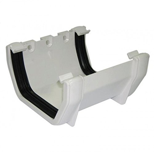 FLOPLAST 114mm Square Union Gutter Bracket - White