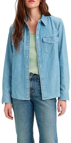 Levi's Iconic Western, Donna, Old 517 Blue, S