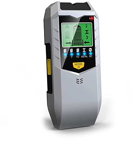 Irfora Leitungssuchgerät, leitungssucher, LCD Backlight Display Digital Wall Metal Detector Handheld Multifunctional Wood Stud Finder Wall Scanner