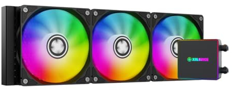 Xilence LQ360PRO.ARGB AMD e Intel 360mm AiO Watercooling, AM5/AM4, LGA 1700/2066/2011/1151/1150/1155/1156/1200, 350W TDP, 3x 120mm ARGB PWM Ventiladores, para Gaming, Streaming y Renderenderismo ing,
