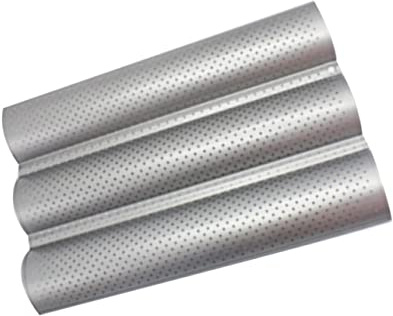 Carbon Steel Baguette Baking Tray Mould Wave Bread Stick Kitchen Tool