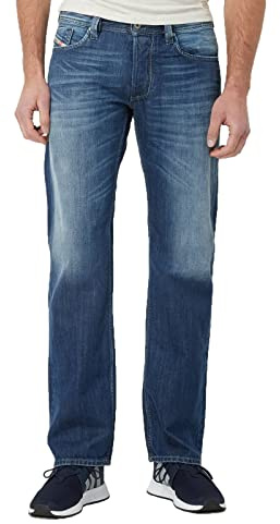 Diesel Larkee L.32 Jeans straight, Uomo, Blu (Denim 01), Taglia produttore:33