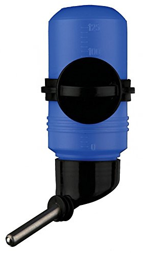 Trixie Kleintiertränke, Trinkflasche mit Käfighalter - 125 ml, diverse Farben