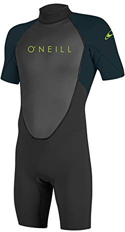 O'Neill Wetsuits Reactor II Combinaison de plongée pour garçon Noir/Ardoise Taille 8
