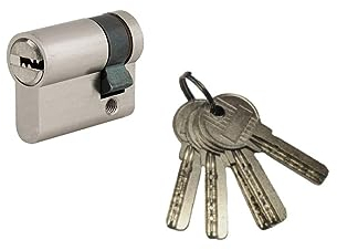 THIRARD - DEMI-Cylindre 30 x 10 mm nickelé