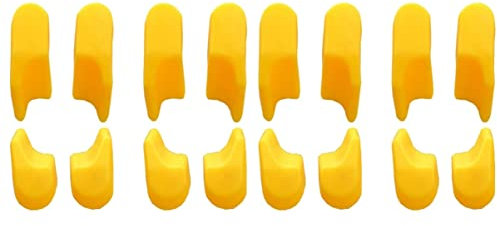 Lot de 2 Couvre-Pieds de Chaise en Caoutchouc Robuste pour Pieds de Table en Bois Dur 8 Pièces