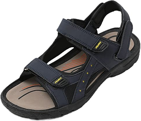JOMIX Sandali Uomo Estivi Comodi Sportivi Sandali Trekking Uomo Casa Mare Spiaggia SU8048 (Navy, 44)