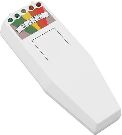 Okuyonic Compteur Geiger, Détecteur de Rayonnement Nucléaire Polyvalent et Efficace pour la Maison (Blanc) Outils de Jardinage