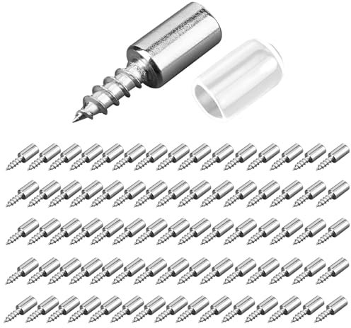 Lemiyoo 75 Sets Shelf Support Pegs,Heavy Duty Metal Shelf Support Pins for Kitchen,Cupboard,Wardrobe,Cabinet,Glass,Wood,with Non-Slip Sleeves (Straight)