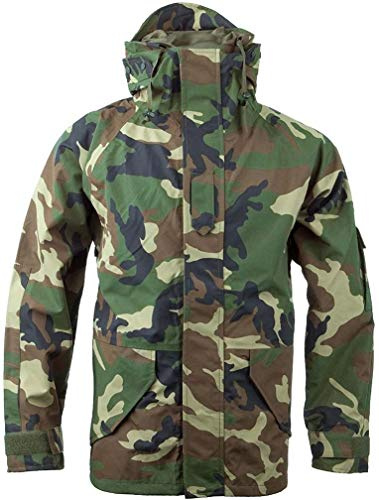 Mil-Tec Giacca 3 strati Lamines Us Woodland Giacca Uomo
