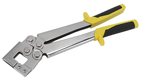 Pinza Perforadora Fija de Quilla, Crimpadora de Pernos Liviana que Ahorra Mano de Obra, Agarre Fuerte para Decoración (Astilla)