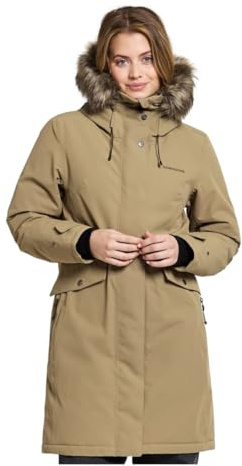 Didriksons Erika Women's Parka 3, wood, 22