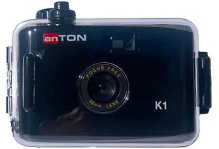 Anton K1 Nachfüllbare Wiederverwendbare 35mm Kleinbild Kamera im Action/Unterwassergehäuse (Film Nicht enthalten)