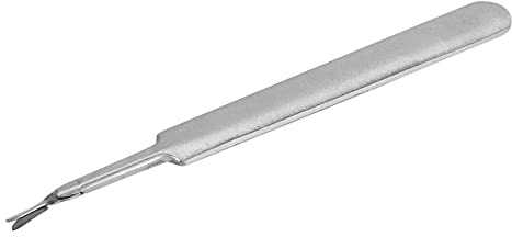 dissot Coupe-cuticules en acier inoxydable, Tondeuse a fourche de peau morte Cuticule Outil manucure pour ongles des femmes