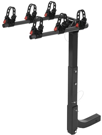 Donened - Portabicicletas para techo de coche, portabicicletas para bicicletas, carga de hasta 70 kg, color negro