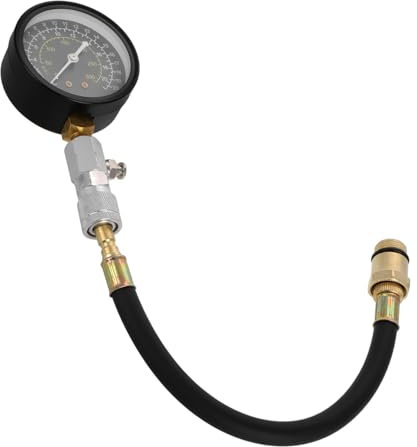 DRESSOOS Zylinderkompressionstesttabelle Reifendruckmessgerät Für Autos Kompressionstester Werkzeugsatz Motorprüfgerät Kompressionsmessgerät Werkzeug Kraftstoffdruckmessgerät Satz