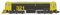 Arnold HN2632 RENFE, Diesellok 321, mit Schneepflug, gelbgraue Lackierung mit gelben Nummern, epV Diesellok