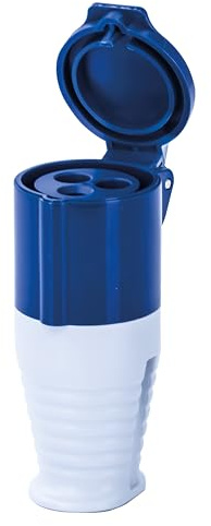 Status 3Pin Weatherproof Socket, 16amp, Perfect for Camping Caravan, Motorhome, IP44, for Construction Sites, 16AS1PK10