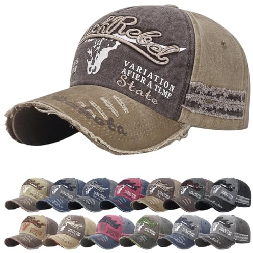 YKDLLF Mössa Män Kvinnor Med Visir Sommar Keps Justerbar Baseboll Tennis Paddel Unisex 100 % Bomull Snapback-Hatt Klassisk Blank Justerbar Brätte High Top End Trendig, Khaki