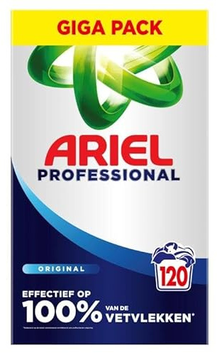 Ariel Professional Lessive en poudre - Lessive - 6,6 kg - 120 lavages