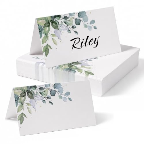 Lote de 60 tarjetas de mesa para boda, cumpleaños