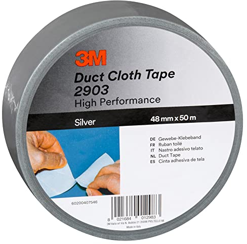 3M Adhesive Tape, Silver, 50 mm