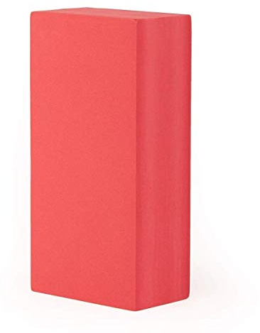 Bodhi Yoga Block ASANA BRICK | Yogablock aus EVA Schaumstoff | Hilfsmittel für Anfänger und Fortgeschrittene | Trainingszubehör für Yoga & Pilates | bordeaux