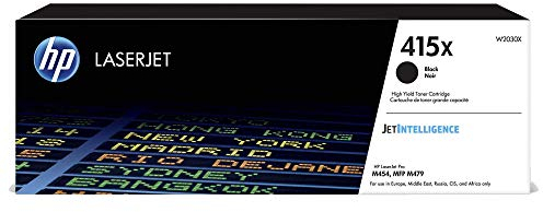 HP 415X (W2030X) Original Toner Schwarz mit hoher Reichweite für HP LaserJet Pro M454, XL