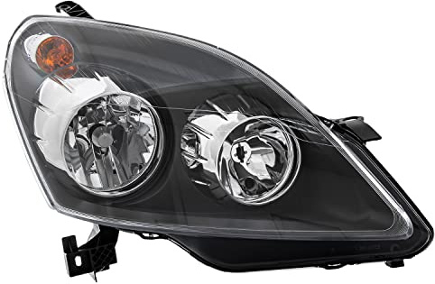 Faro principal delantero derecho negro H1/H7 para modelo Zafira B (A05) año de fabricación: 07/2005 – 01/2008