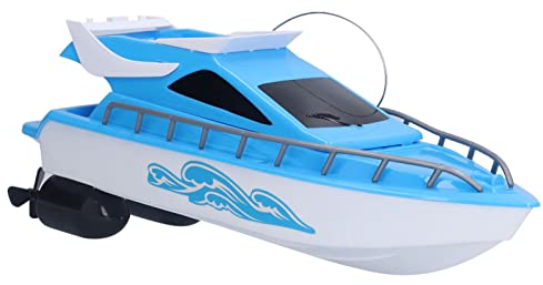 Bnineteenteam Ferngesteuertes Boot, Kabelloses 2,4-GHz-Funkgesteuertes Hochgeschwindigkeits-Rennboot für Erwachsene und Kinder, Freizeit, Geschenk, Kinder, Erwachsene, Outdoor