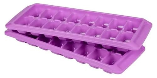 Rubbermaid Easy Release Ice Cube Tray (2 pack, Orchid light purple)