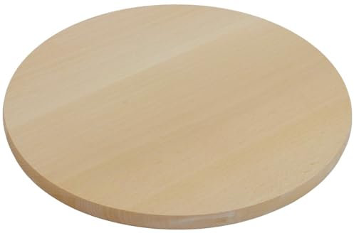 Planche en bois ronde fi 30 cm pour découper PIZZY fromage snacks hêtre