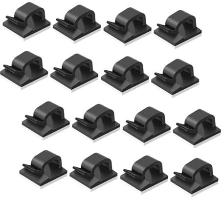 Gadpiparty 150pièces Clips De Câble Auto-adhésifs Pour Fils Organisateur De Câble Pour Maison Et Bureau Compatible Avec Toutes