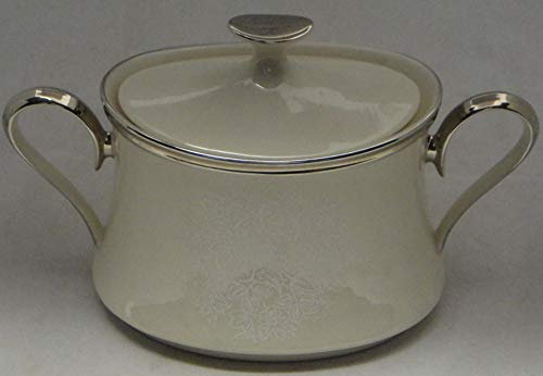 Lenox Moonspun Sugar Bowl W/Lid