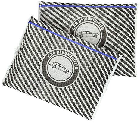 Fifth Gear Twin Pack 200g Car Dehumidifier, Dry Air, Reusable Moisture Absorber Bag, Automotive Dehumidifier, Keep Windows Fog-Free. Prevents Condensation and Mold, Perfect for Car, Boat, Electronics