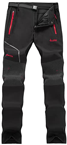 LHHMZ Pantalons de randonnée Pantalon de Marche Respirant imperméable pour Hommes en Plein air Pantalons décontractés pour vêtements de Sport d'escalade Coupe-Vent