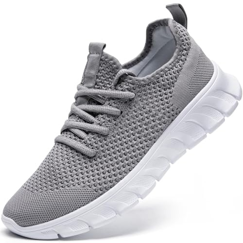 Scarpe Ginnastica Uomo Palestra Grigio Sneakers Running Sportive Corsa Tennis Fitness Camminata Jogging 46 Casual Basket Trekking