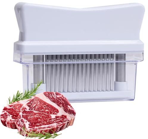 Ago per batticarne – Utensili multiuso – Batticarne – Batticarne – Batticarne da cucina – Utensile per cucinare carne con copertura per manzo, pollo, maiale, pesce