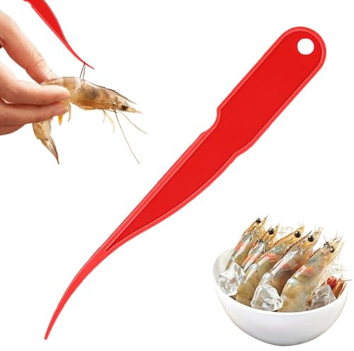 Mbiyhgta Strumento per la pulizia di gamberetti, sbucciatore e svelatore di gamberetti - Strumento per svelare frutti di mare - Svelatore e pulitore gamberetti strumento sbucciatrice per frutti di