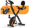 2025 Neu vannect Heimtrainer Fahrrad Klappbar, Magnetwiderstand Einstellbar, Hometrainer Fahrrad Leise & Bequem, Ergometer Heimtrainer Senioren, LCD-Monitor, Faltbare Aufbewahrung, Bis 150KG Belastbar