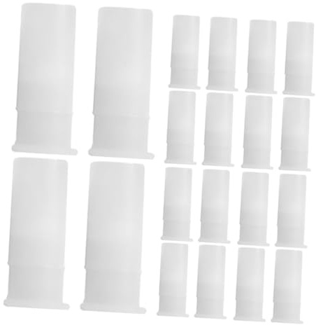 TOBBOMEY 120 Pezzi Inserti Rumorosi Per Giocattoli Squittenti, Accessori in Plastica Abs Per Riparazione Peluche Fai Da Te, Suono Nitido Per Giocattoli Cani e Gatti