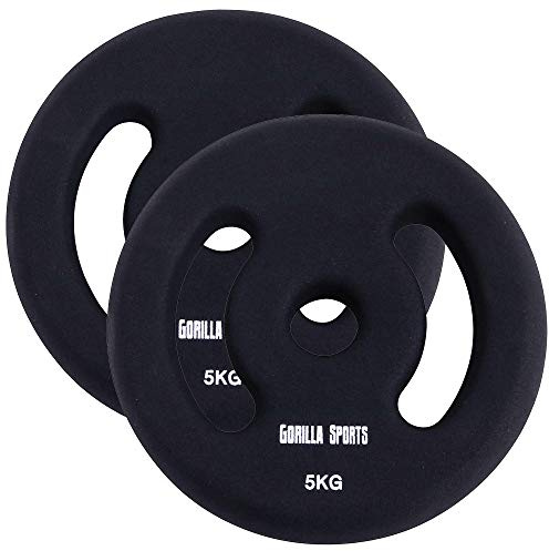 Juego de discos de pesas de neopreno 1-5 KG